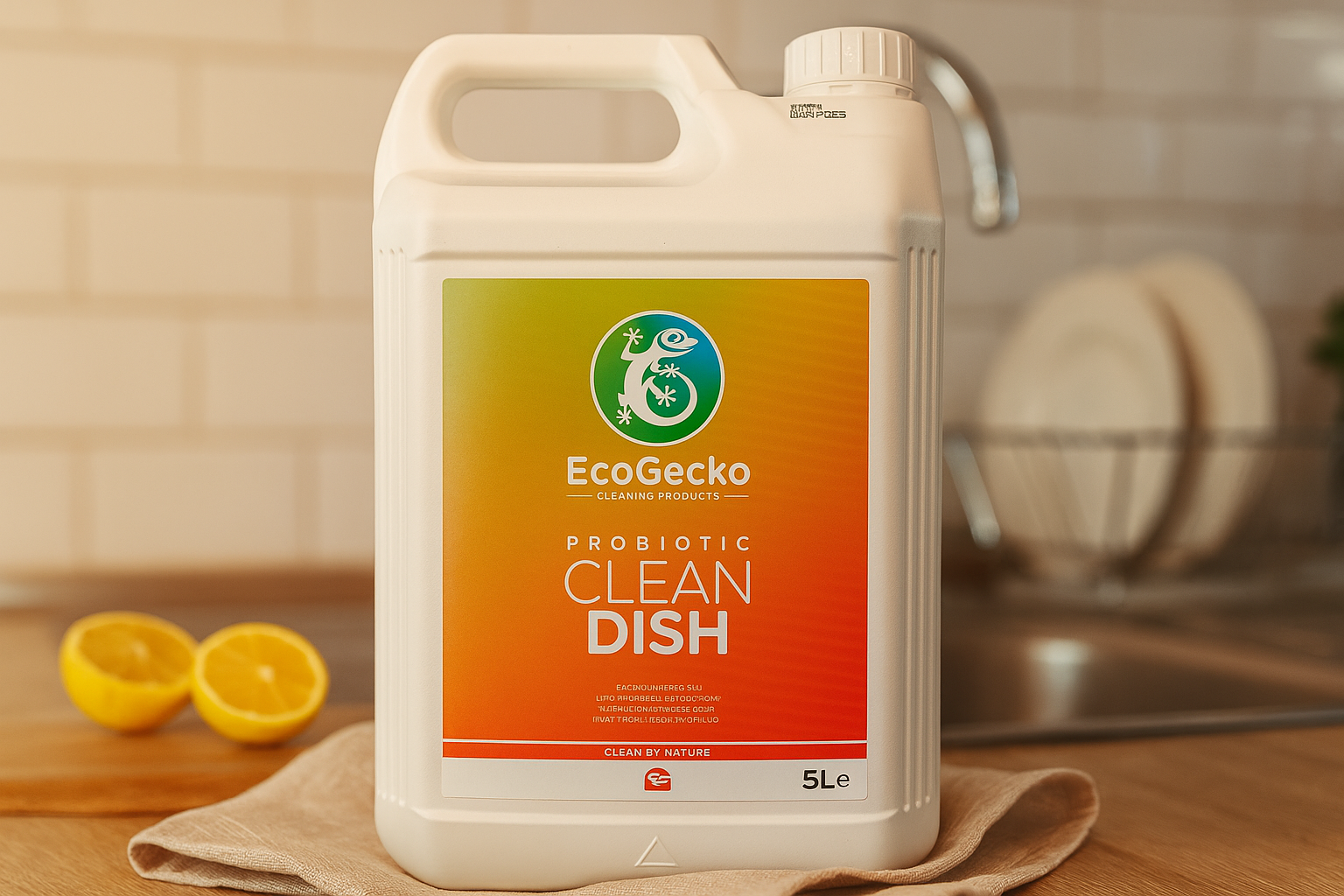 EcoGecko Probiotic Clean Dish 5L